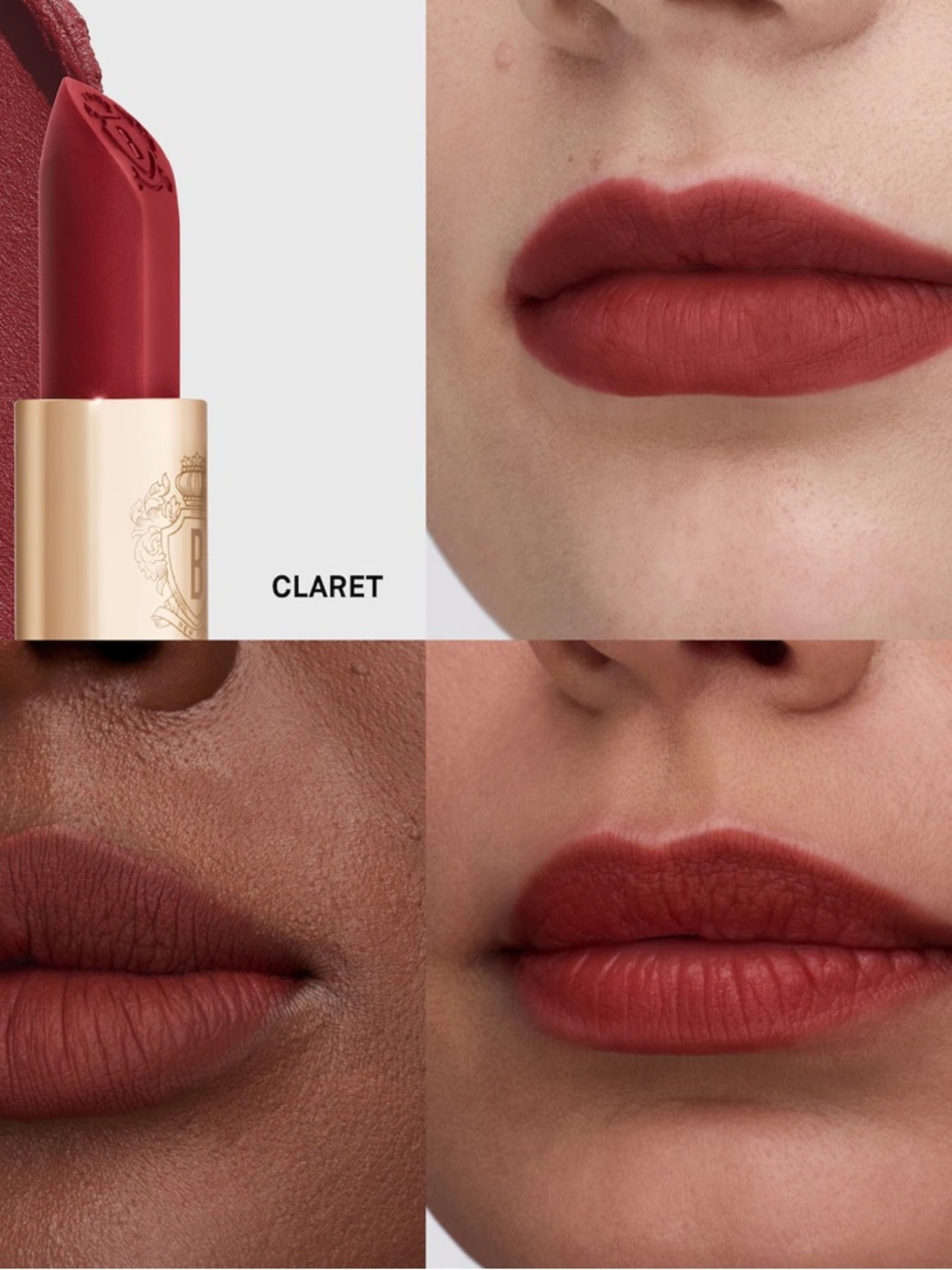 Bobbi Brown Claret Deluxe Mini Luxe Matte Lipstick NIB